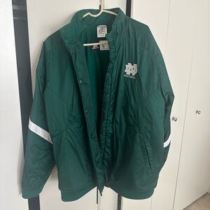 Vintage Adidas Notre Dame Football Jacket